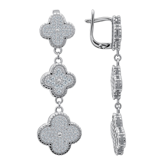 Серьги из серебра