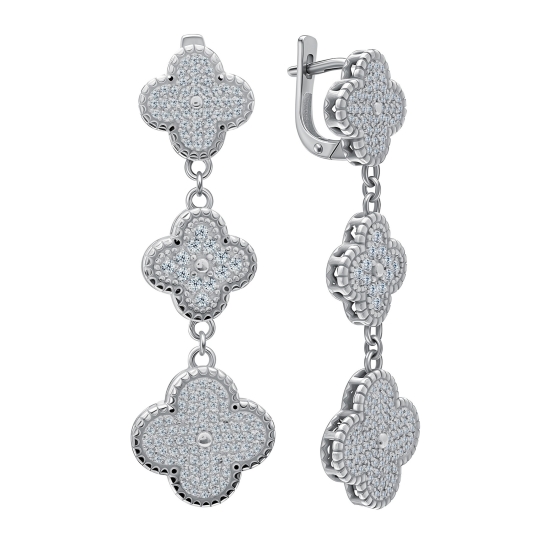 Серьги из серебра