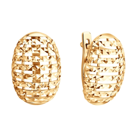 Серьги из золота