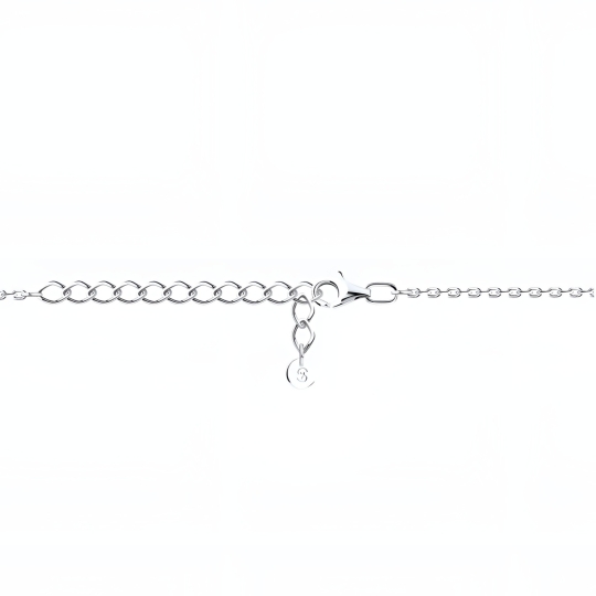 Колье из серебра