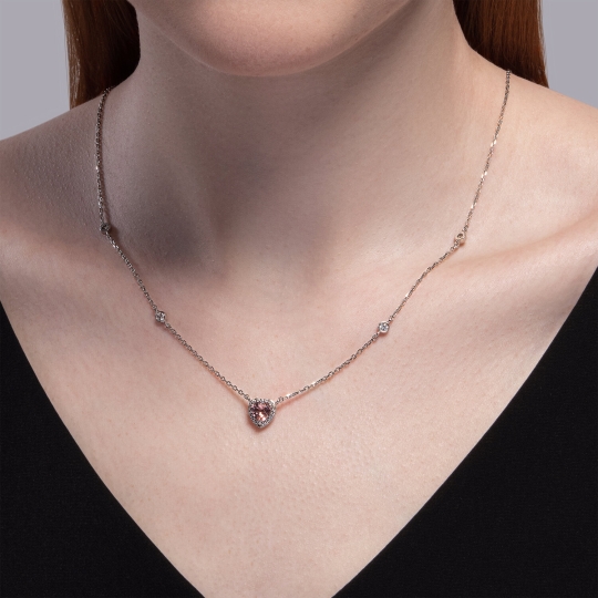 Колье из серебра