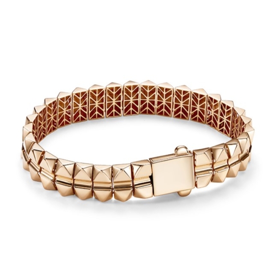 Браслет из золота с фианитами