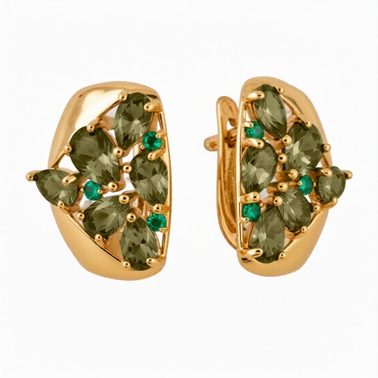 Серьги из золота