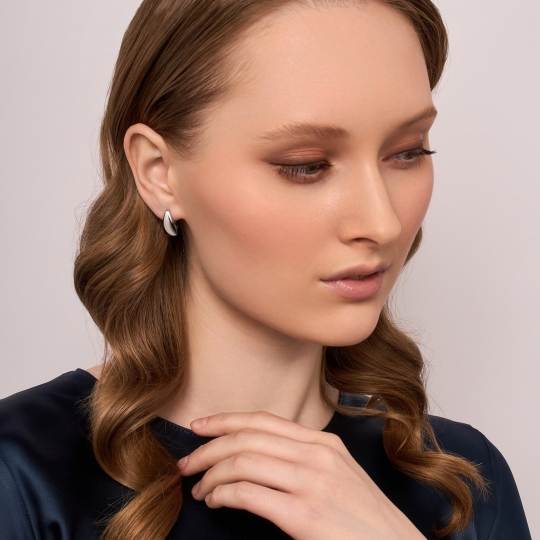 Серьги из серебра