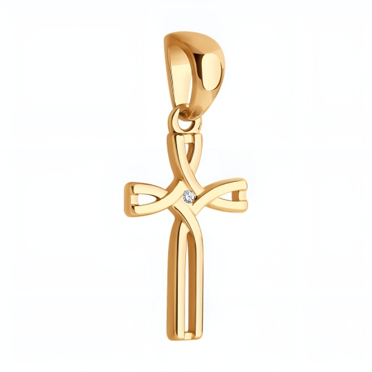 Подвеска из серебра с аметистом