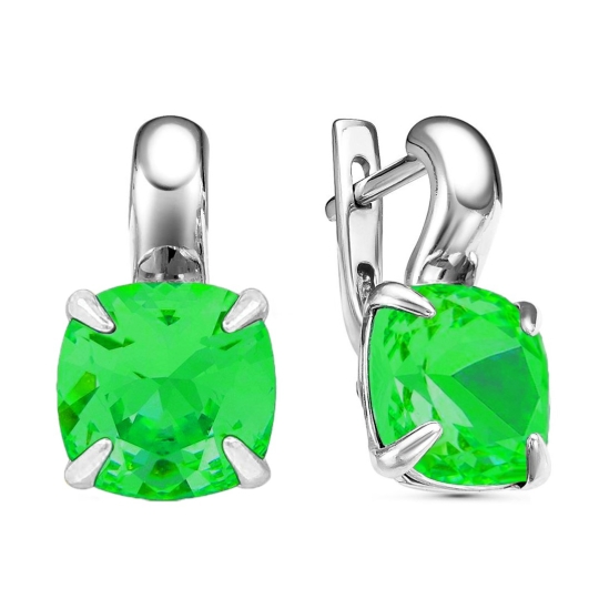 Подвеска из серебра с ювелирным кристаллом