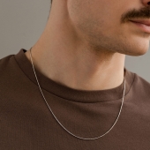 Цепь из серебра плетения 