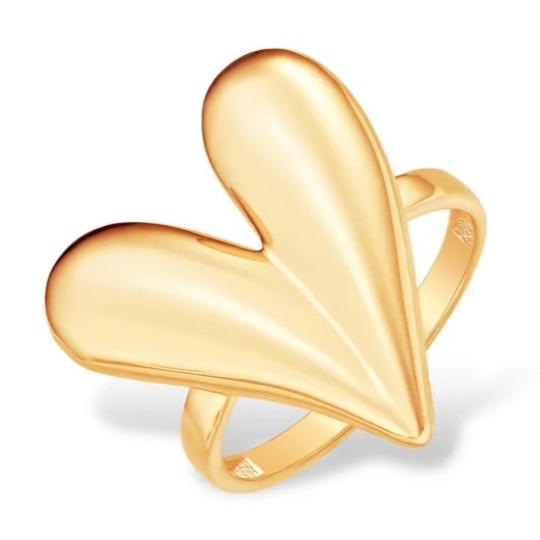 Кольцо из серебра с фианитами