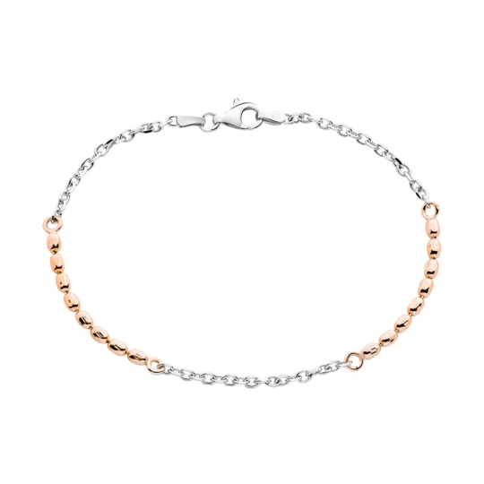 Колье из серебра с позолотой