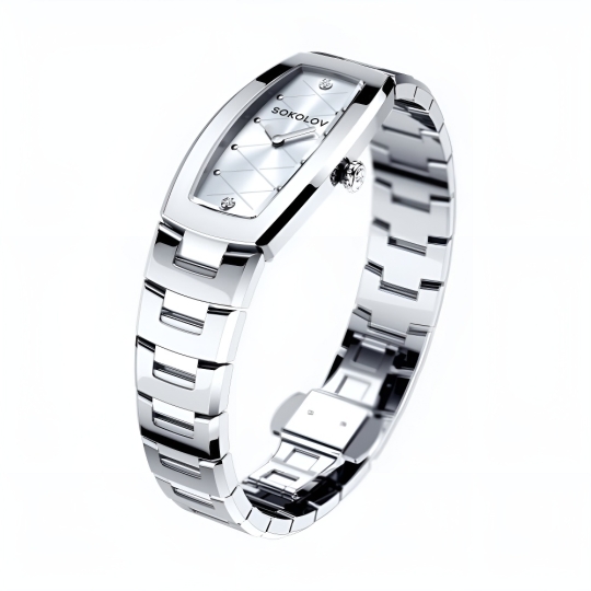 Женские стальные часы