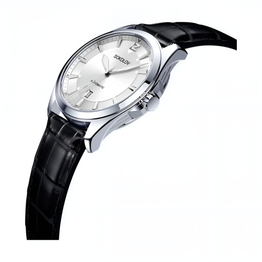 Женские серебряные часы с фианитами