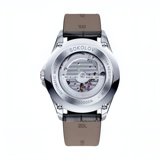 Мужские серебряные часы