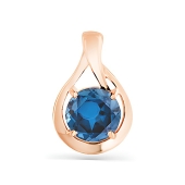 Подвеска из золота с топазом London