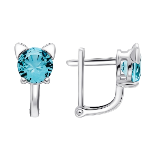 Серьги из серебра 