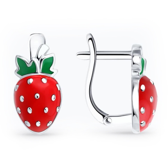 Серьги из серебра