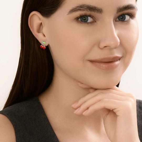 Серьги из серебра