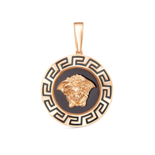 Подвеска из золота с жемчугом