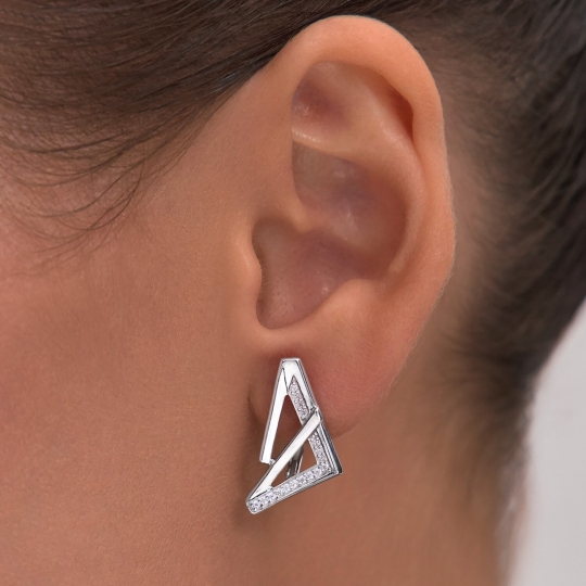 Серьги из серебра