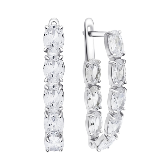 Серьги из серебра