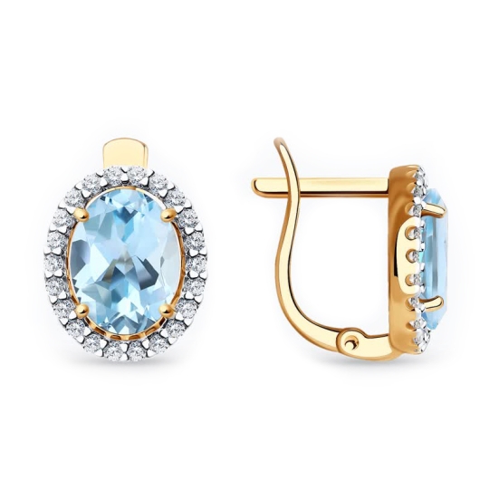 Серьги из золота