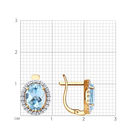 Серьги из золота