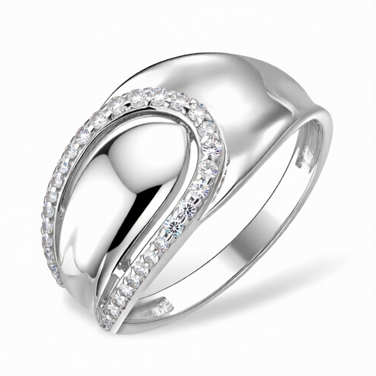 Кольцо из серебра с алпанитом