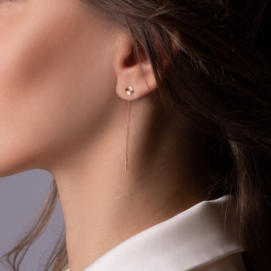 Серьги из золота 