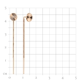 Серьги из золота