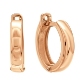 Серьги из серебра с позолотой