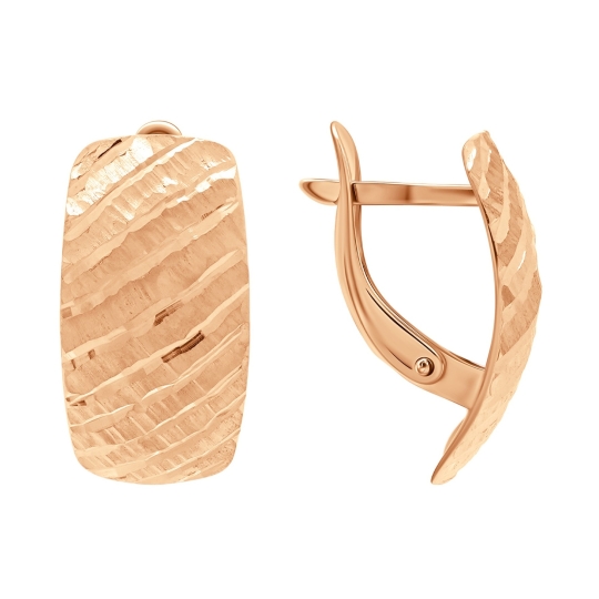 Серьги из серебра с гранатами