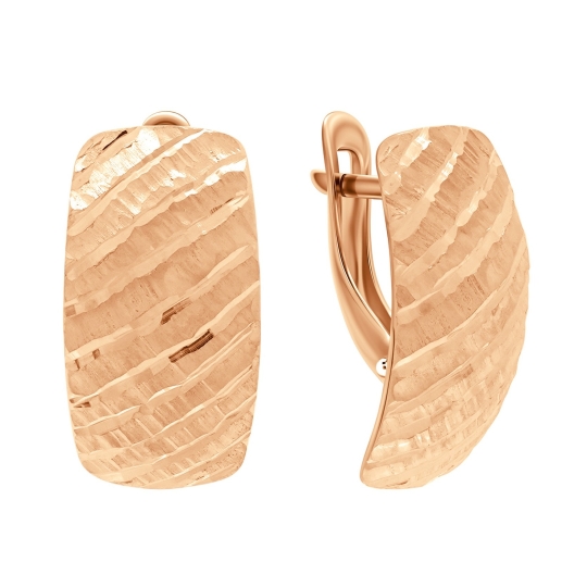 Серьги из серебра с гранатами