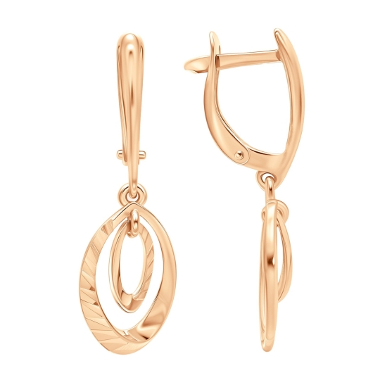 Серьги из серебра с эмалью