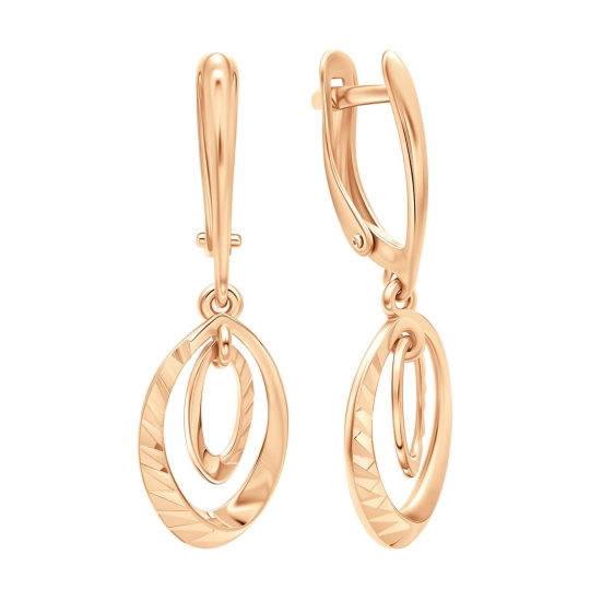 Серьги из серебра с эмалью