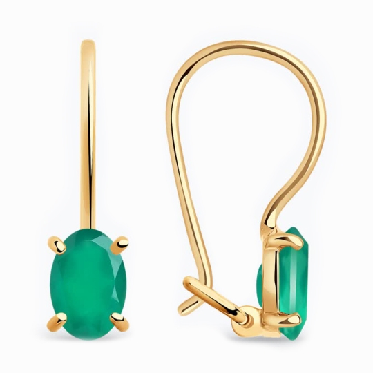 Серьги из золота с бриллиантами