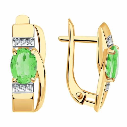 Серьги из золота