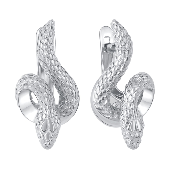 Серьги из серебра 