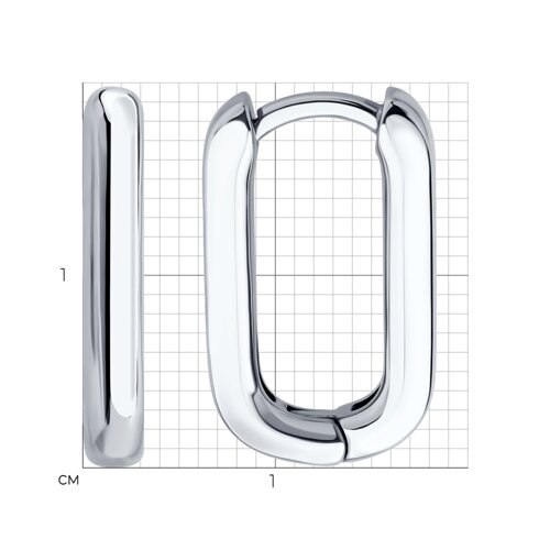 Серьги из серебра с ювелирными кристаллами лунный оникс и фианитами