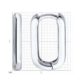 Серьги из серебра