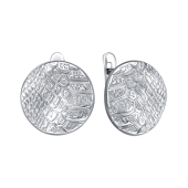 Серьги из серебра