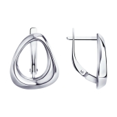 Серьги из серебра