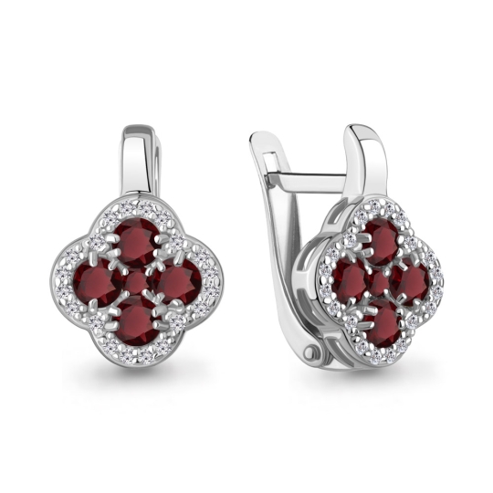 Серьги из серебра