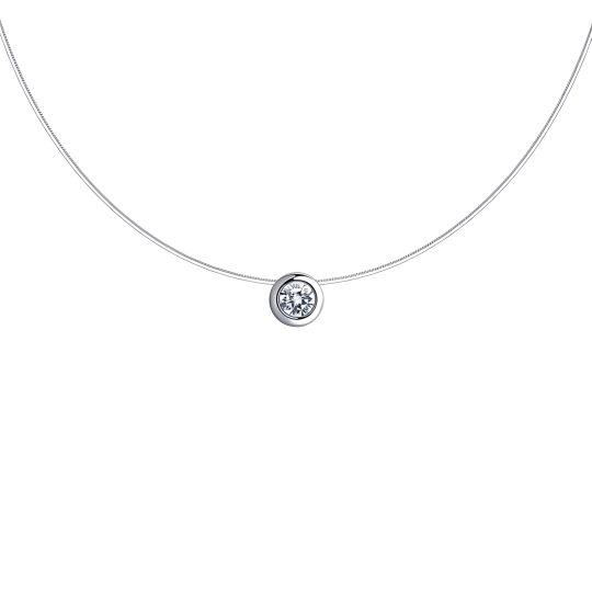 Колье-чокер из лазурита с серебряным замком