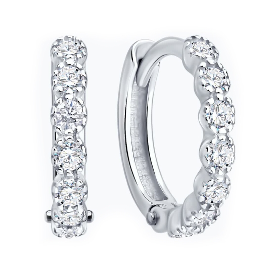 Серьги из серебра