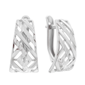 Серьги из серебра
