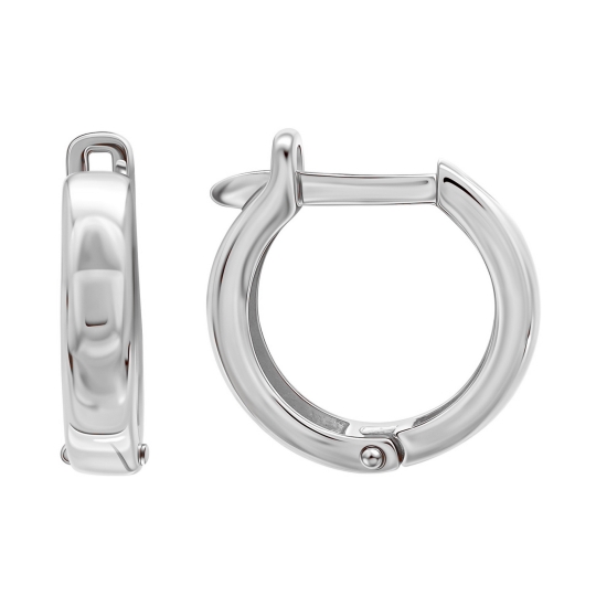 Серьги из серебра с позолотой