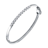 Браслет из белого золота с бриллиантами