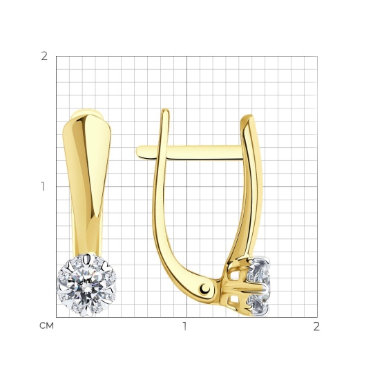 Серьги из золота