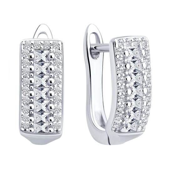 Серьги из серебра 