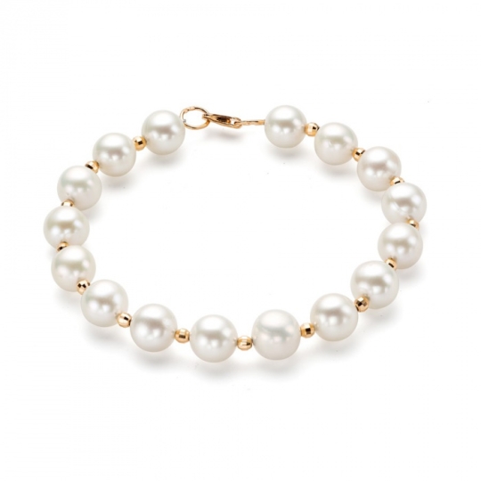 Браслет из золота с алмазной гранью