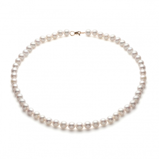 Бусы из золота с жемчугом